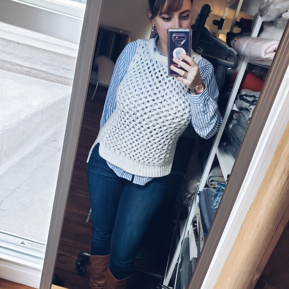 T Tahari Knit Pullover